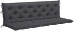 vidaXL Pernă bancă de grădină, antracit, 180 cm, material oxford (315028)