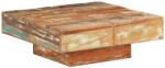 vidaXL Măsuță de cafea, 80x80x28 cm, lemn masiv reciclat (323594) Masa de cafea