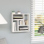 vidaXL Raft de perete, alb, 45, 1 x 16 x 45, 1 cm, PAL (802948) Raft