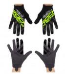 Rock Machine Race FF hosszú ujjú kerékpáros kesztyű, fekete-szürke, L-es