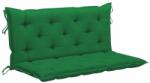 vidaXL Pernă bancă de grădină, verde, 120 cm, material oxford (315009)