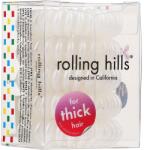 Rolling Hills Hajgumi, fehér - Rolling Hills 5 Traceless Hair Elastics Stronger White 5 db