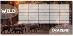 Ars Una Ars Una: The Eye of the Wild elefántos kétoldalas órarend (50491001) - jatekshop