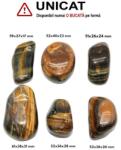 Palm Stone Ochi de Tigru Natural - 52-61 x 26-40 x 17-31 mm - ( XXL )