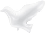 PartyDeco Balon din folie - Porumbel alb 77 x 66 cm