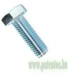  Hatlapfejű tövigmenetes csavar, M10, acél, horganyzott, 8.8, DIN933, ISO4017, NCN56, 10 db/csomag