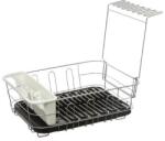 5five Simple Smart Scurgator vase Neo Black, otel cromat, 44x36x16cm Uscator vase