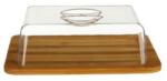 5five Platou Fromage, bambus cu capac acril, 25 x 20 x 8 cm, 111534