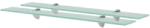 vidaXL Rafturi suspendate, 2 buc. , 70 x 20 cm, sticlă, 8 mm (3051522) Raft
