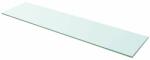 vidaXL Raft din sticlă transparentă, 100 x 25 cm (243845) - vidaxl Raft