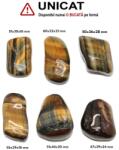 Palm Stone Ochi de Tigru Natural - 47-60 x 29-39 x 16-28 mm - ( XXL )