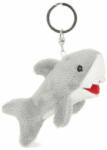  Plüss cápa kulcstartó 8cm