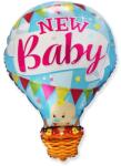 Godan Balon din folie - New baby albastru 60 cm