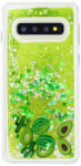  Husa de protectie, Fluid Case Mix, Xiaomi Mi 9 Lite, Verde/Transparent