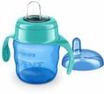 Philips AVENT Чаша за лесен преход с дръжки 6м+, 200 мл, СИНЯ (00A.0488.002)