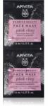  Apivita Express Beauty Pink Clay tisztító maszk az arcra 2x8 ml