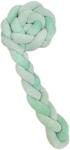 KikkaBoo Плетен плюшен обиколник KikkaBoo - 3 плитки, 180 cm, mint (41109050140) - ozone