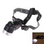 Power style 2 в 1 led челник и фар за велосипед 3w