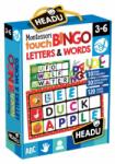 Headu Montessori - Joc Bingo Atingeti Imagini Si Cuvinte (HE20980)
