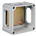 Palazzoli TAIS doza conexiuni din fibra 500X370X115MM WITH BACK PLATE WITH BLIND WALLS - IP65 (531062)