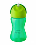 Philips itatópohár rugalmas szívószállal 300ml zöld