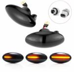  Диодни мигачи за Suzuki Grand Vitara, Swift, SX4, Jimny / Nissan Juke, Leaf, Micra, Qashqai, Note, X-Trail, Qube / Opel Agila - с бягащ мигач Dynamic smoke (SA122D126D)