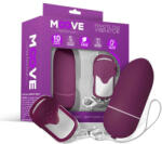  Ou vibrator cu telecomanda, Moove, Dark Purple (MO-057)