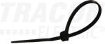Tracon Electric Tracon 611PR, Normál kábelkötegelő, fekete 610x8.8mm, D=9-181, PA6.6 (611PR)