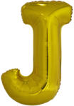 Riethmüller Fólia léggömb, "J" betű, arany, 99 cm