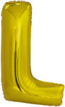 Riethmüller Fólia léggömb, "L" betű, arany, 99 cm
