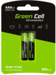 Green Cell Green Cell 2x AAA HR03 800mAh tölthető elem akkumulátor (GR08)