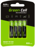 Green Cell Green Cell 4x AAA HR03 800mAh tölthető elem akkumulátor (GR04)