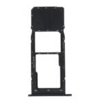 LG LM-Q630 K61 SingleSim sim és memóriakártya tartó tálca fekete, gyári