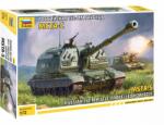 Zvezda MSTA-S Self Propelled Howitzer 1: 72 makett harcjármű (5045) (5045)
