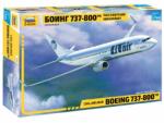 Zvezda Boeing 737-800 makett 1: 144 makett repülő (7019) (7019) - jatekmakettcentrum