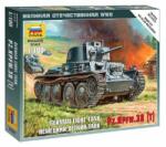 Zvezda German Light Tank Pz. Kpfw. 38 1: 100 makett harcjármű (6130) (6130)