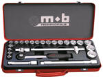 MOB&IUS Trusa 25 capete chei tubulare si accesorii P25×1/2 SH (0000998001) Set capete bit, chei tubulare