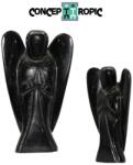  Inger din Turmalina Neagra - 14 x 8-5 cm - Unicat