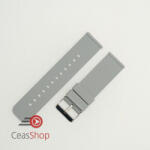  Curea silicon gri, telescop QR, 20mm -400720 - ceas-shop