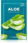  The Saem Natural Mask Sheet Aloe arcmaszk hidratáló és nyugtató hatással 21 ml