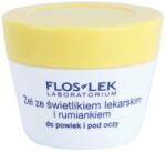 FLOSLEK Laboratorium Eye Care szemkörnyék ápoló gél szemvidítóval és kamillával 10 g