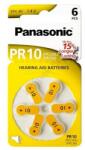 GP Batteries Panasonic PR-10 Zink Air gombelem 1, 4V 6 db/bliszter ZA10D6/PR70/AC10/DA230