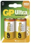 GP Batteries Ultra góliát elem D alkáli tartós 2 db/bliszter LR20 GP13AUC2 DARABÁR!