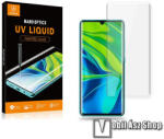 Amorus Xiaomi Mi Note 10, Mi Note 10 Pro, Mi CC9 Pro, AMORUS UV Liquid üvegfólia, Full cover, 0, 3mm, 9H, Átlátszó
