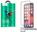 hoco. APPLE iPhone 12 mini, HOCO A12 üvegfólia, 9H, 0, 33mm, Full glue, Full cover, Fekete (A19_12_MINI)