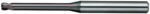 NS Tool 2mm R0, 1 4 élű, tórusz keményfém maró 65HRC-ig - MHRH430R - NS Tool Japan - 08-00237-20109