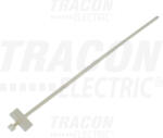 Tracon Electric Tracon 200J, Jelzőcímkés kábelkötegelő, natúr 210×2, 5mm, D=5-45mm, PA6.6, (a×b=15×30mm) (200J)