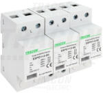 Tracon ESPD1+2-50-3P, T1+T2 AC típusú túlfeszültség levezető, egybeépített Uc: 385V; Iimp: 50kA; In: 50kA; Imax: 160kA; Up: 2, 5kV; 3P (ESPD1+2-50-3P)