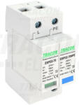  Tracon ESPD2-70-1+1P, T2 AC típusú túlfeszültség levezető, cserélhető betéttel Uc: 275/255V; In: 40kA; Imax: 70kA; Up: 1, 7/1, 5kV; 1+1P (ESPD2-70-1+1P)