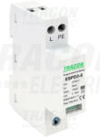  Tracon ESPD3-5-1+1P, T3 AC típusú túlfeszültség levezető, egybeépített Uc: 275V; In: 5kA; Uoc: 10kV; Up: 1, 2kV; 1+1P (ESPD3-5-1+1P)